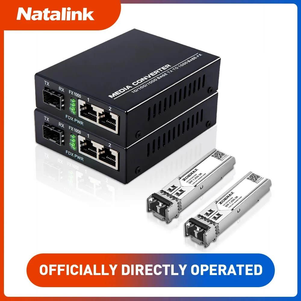 conversor-de-midia-em-fibra-gigabit-natalink-com-1-slot-sfp-e-2-portas-rj45-transceptor-ethernet-125g-modulo-Optico-sfp-multimodo-lc