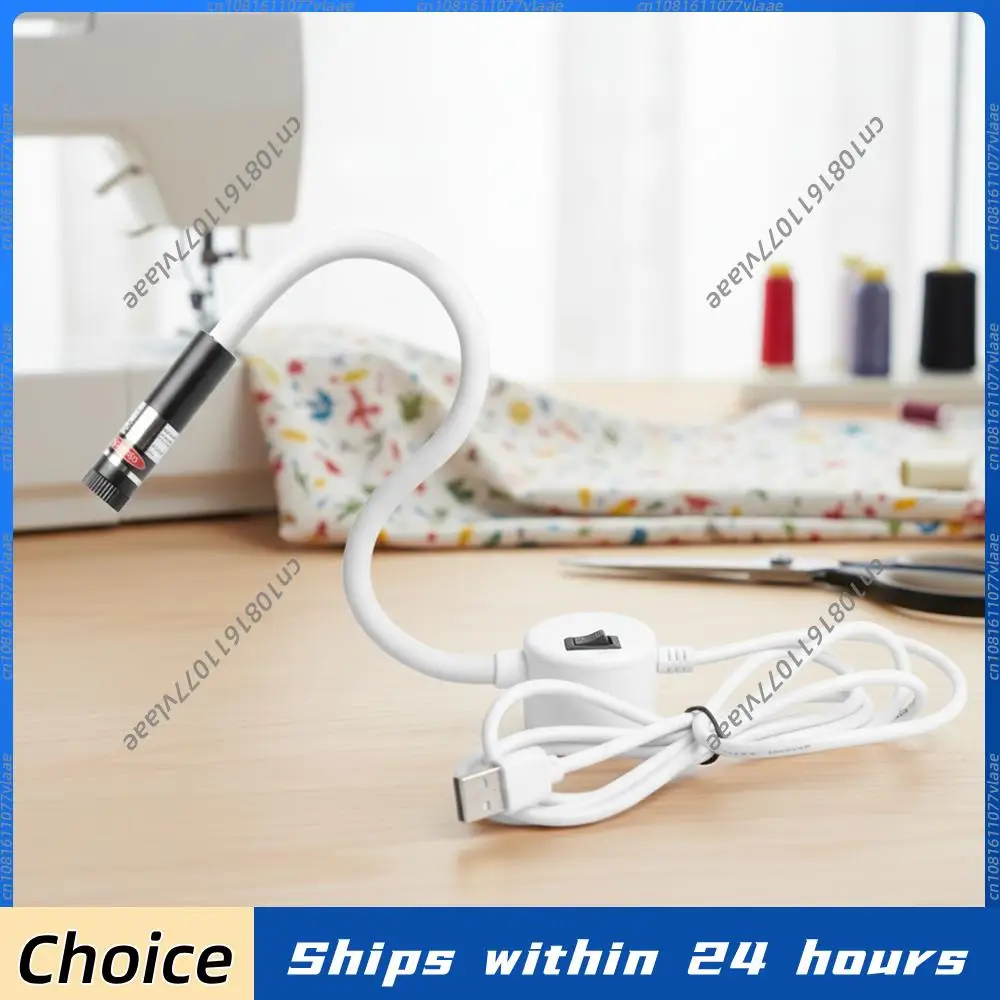 Line Red Positioning Light Magnetic Attachment Magnetic Positioning Quilting Light Hands-Free Precision for Precise Stitching