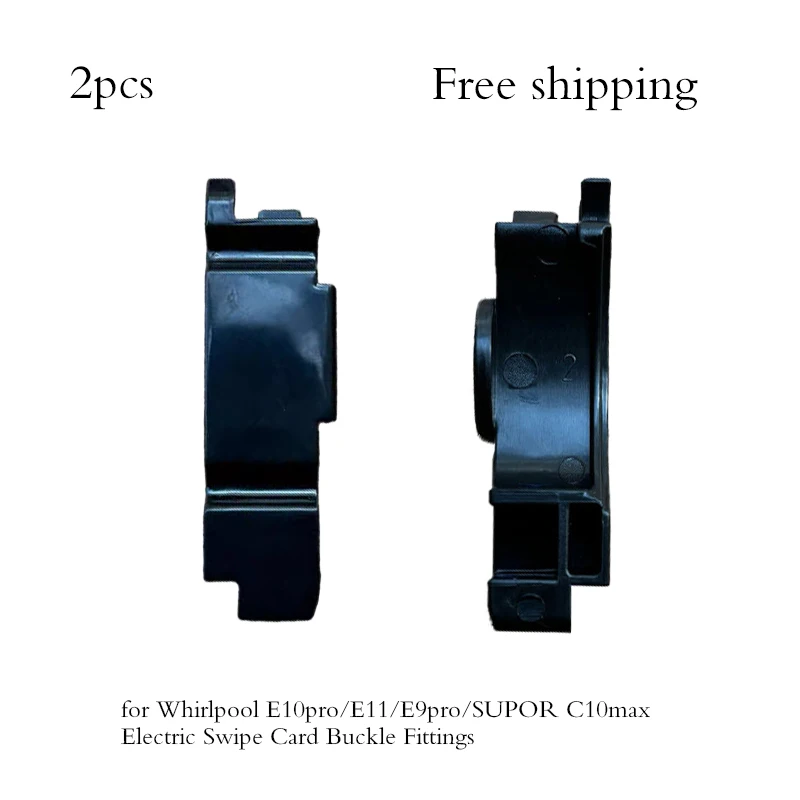 2pcs For Whirlpool WVC-E10 pro/WVC-E11/WVC-E9 pro/SUPOR VCS63-C10max Wheels Swipe Card Buckle Vacuum Cleaner Parts