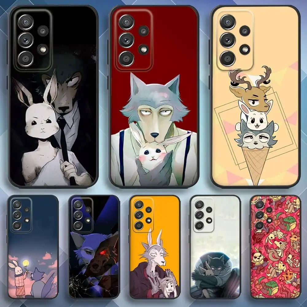 

Anime B-BEASTARS Phone Case For Samsung S25,S24,S21,S22,S23,S30,Ultra,S20,Plus,Fe,Lite,Note,10,9,5G Black Cover