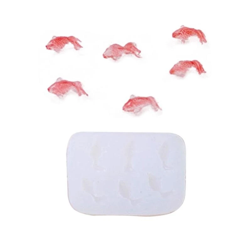 قالب خبز سيليكون مبتكر على شكل سمك الشبوط آمن للاستخدام في فرن الميكروويف وفريزر مثالي لتزيين المنزل والمطبخ في العطلات #6