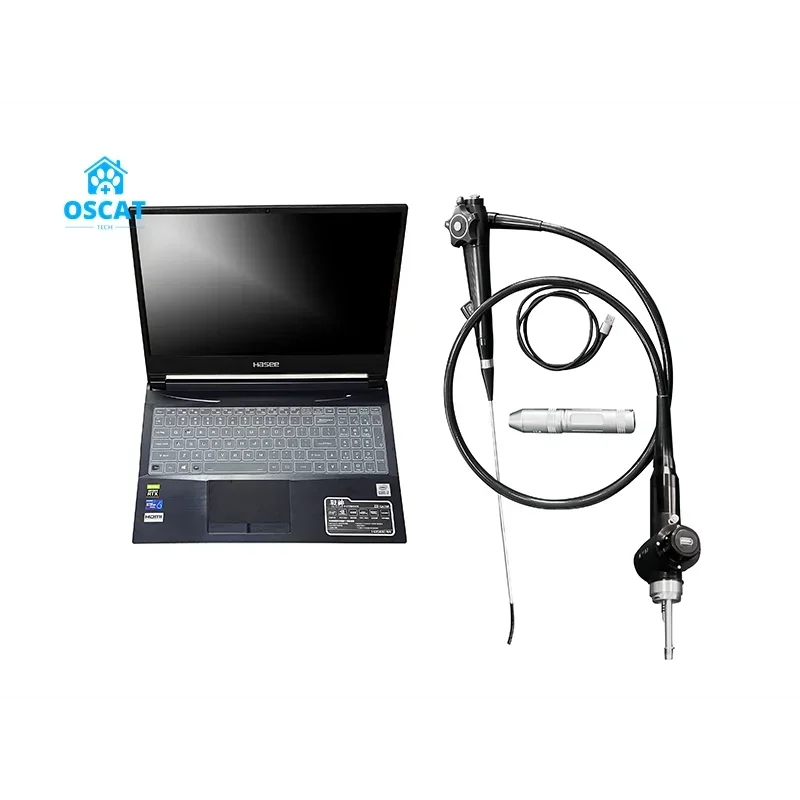 Veterinary Flexible Endoscope Portable  Fiber Ureteroscope   Camera