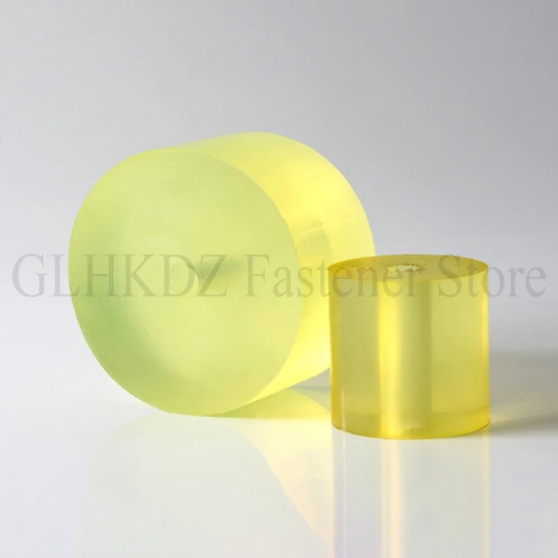 1PCS 50-250mm Round Polyurethane Buffer Pad PU Round Rubber Pad Beef Tendon Shock-absorbing Gasket For Machine Tool/Punch/Mold