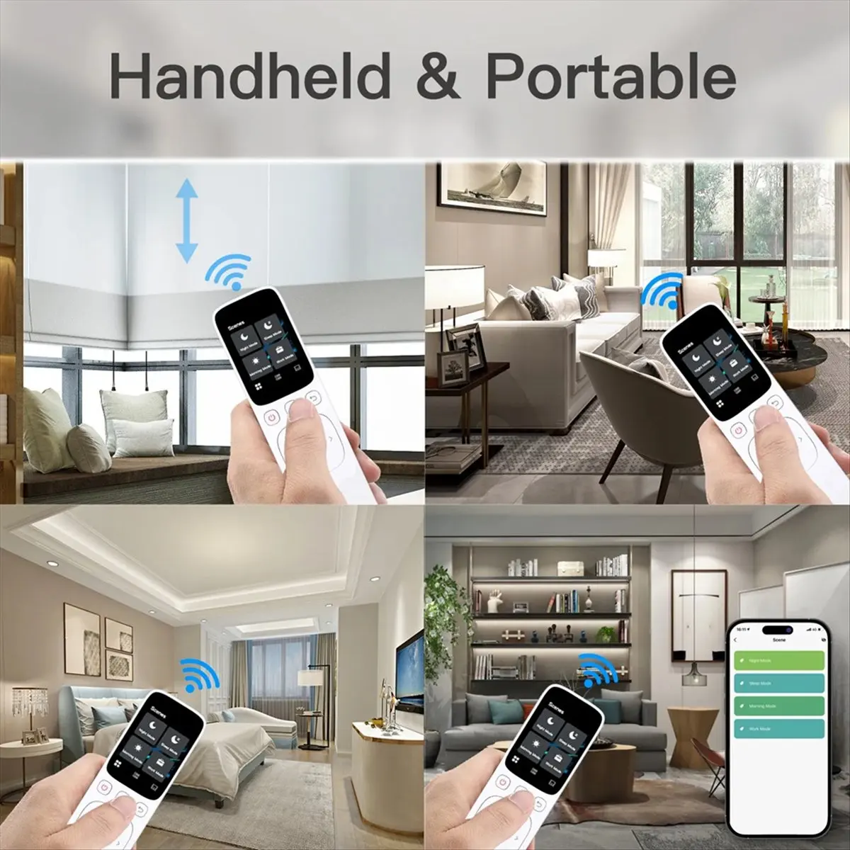 A64I Wifi Tuya لوحة تحكم مركزية ذكية شاشة لمس لاسلكية محمولة بالأشعة تحت الحمراء جهاز تحكم عن بعد للأجهزة المنزلية
