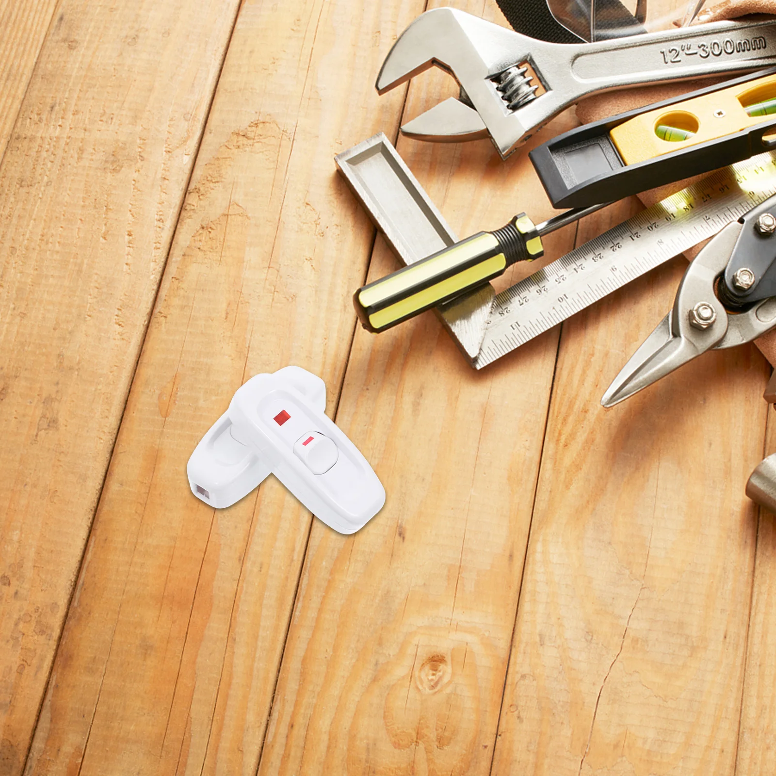 

2pcs Inline Cord Switches Rocker Button With Indicator Light For Lamp Appliance Home Lighting Replacement Durable Electrical