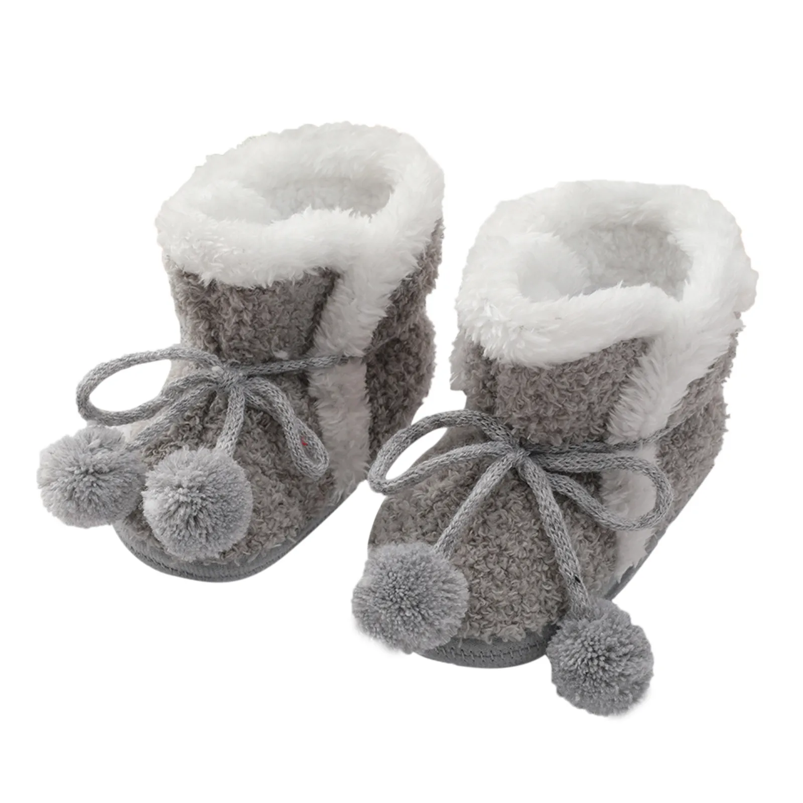 Crib Shoes Boys Baby Girls Boys Warm Shoes Soft Booties Snow Soft Comfortable Boots Infant Toddler Warming Toddler Dressy Shoes