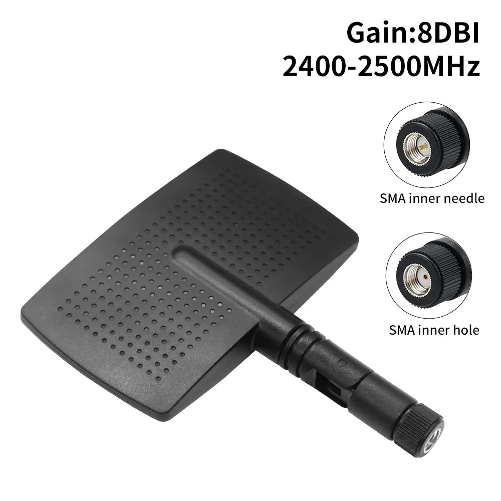 Wysoki zysk 8dBi 2.4GHz Wifi Bluetooth Wlan bezprzewodowa antena MIMO router zewnętrzny antena kierunkowy wzmacniacz sygnału