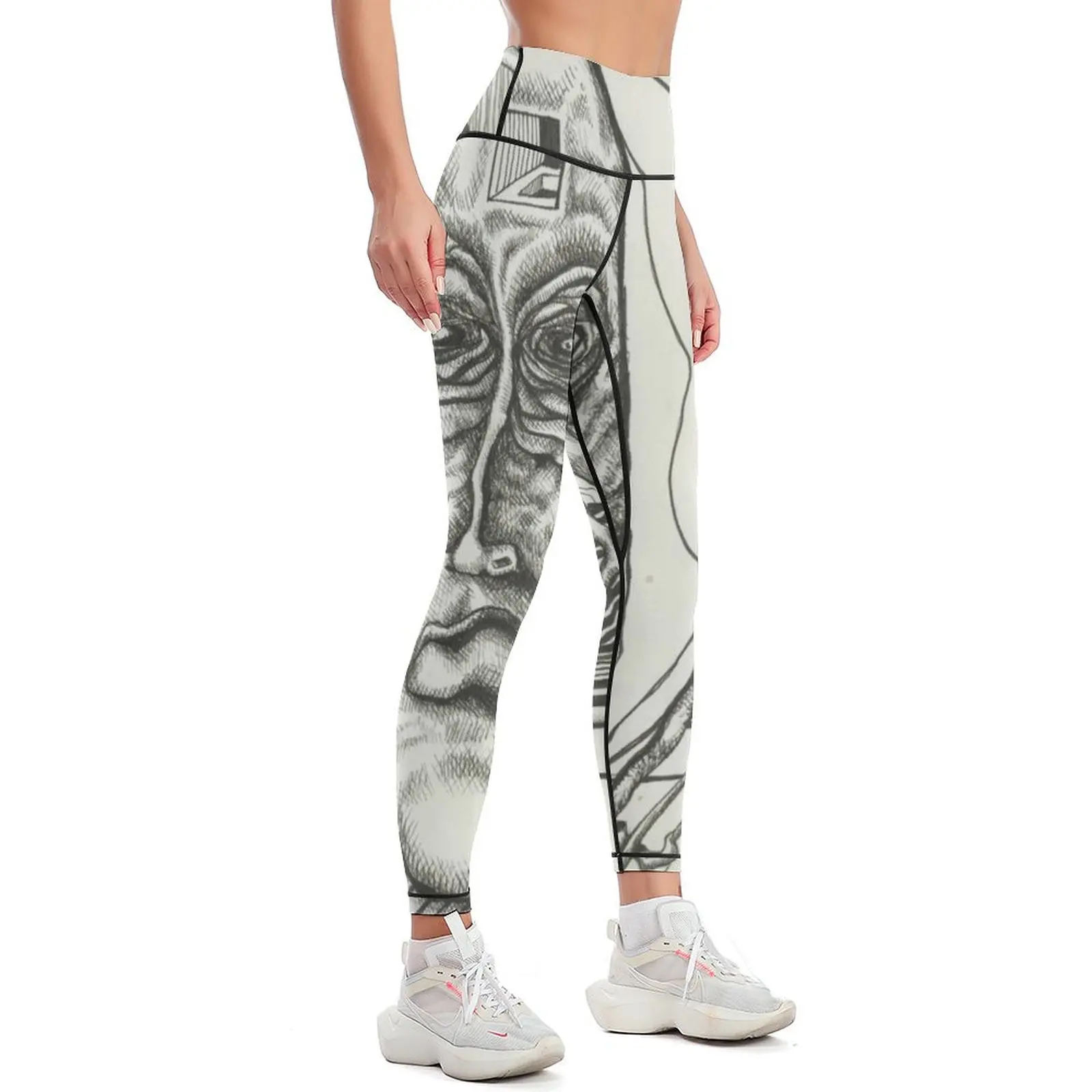 Hiding Leggings sport pants Women's tights sporty woman gym Womens Leggings