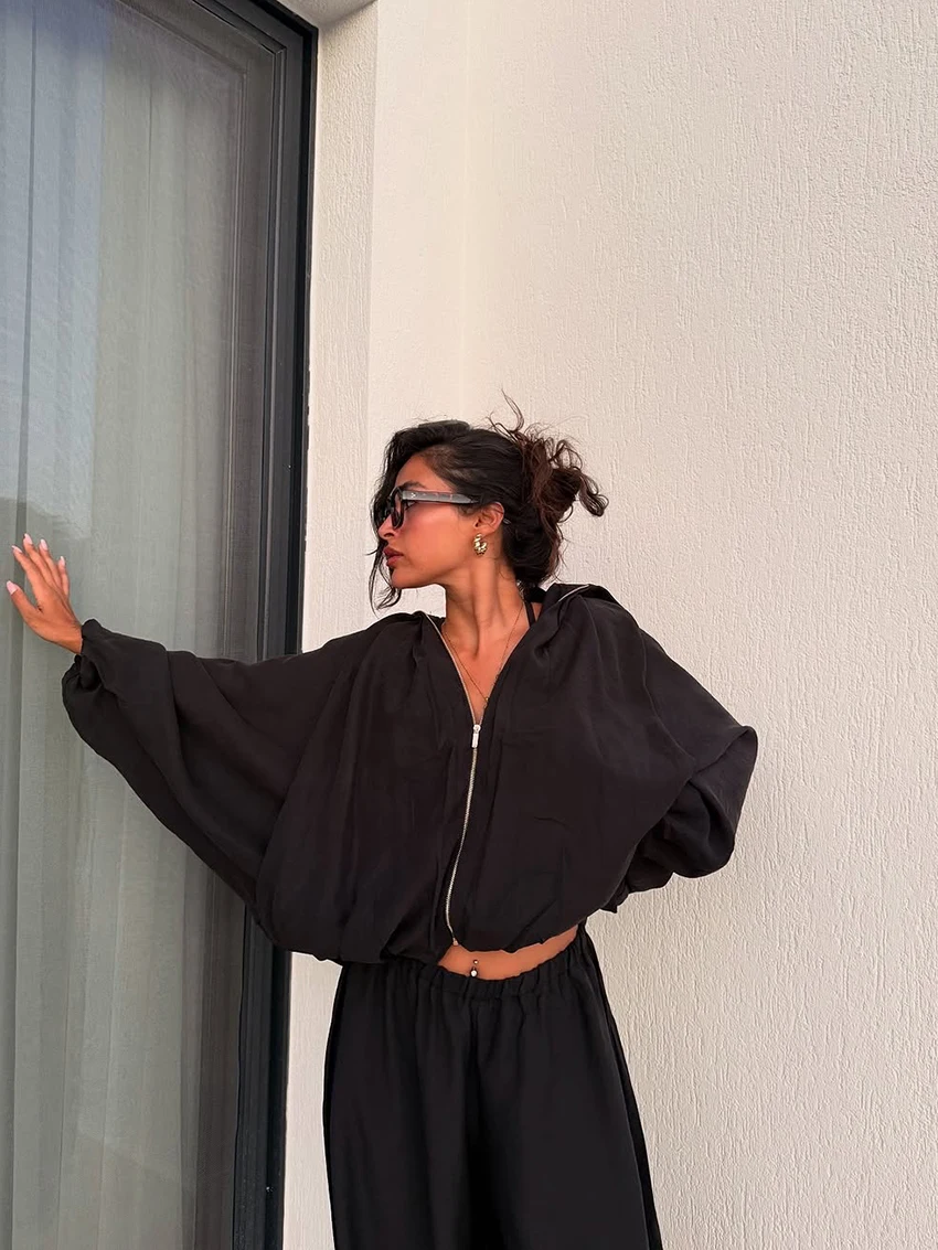 بدلة بيجامات نسائية فضفاضة من Marthaqiqi ملابس نوم بياقة مقلوبة وأكمام طويلة قمصان نوم وسراويل ملابس نوم نسائية غير رسمية أطقم شتوية