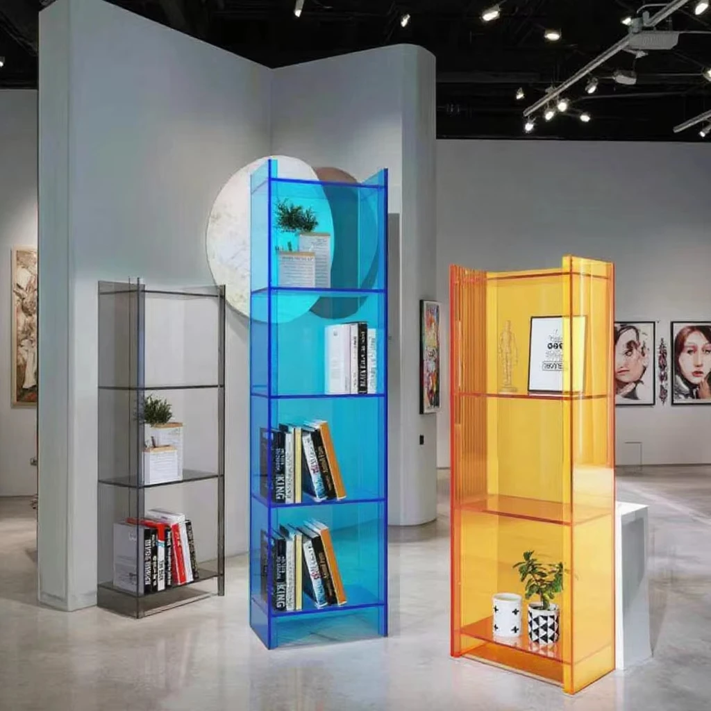 fv-Factory Custom High Class Exhibition Advertisement Decoration Acrylic Display Multi-functional Acrylic Stand Display Case