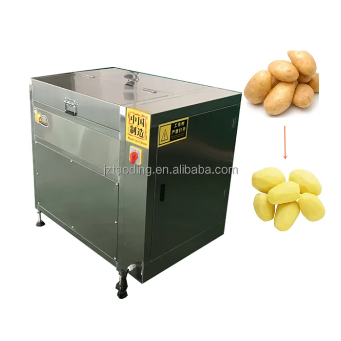 

12kg/time Brush Potato Peeling Machine Carrot Washer Potato Washing Machine Cassava Peeler Fruit and Vegetable Cleaning Machine