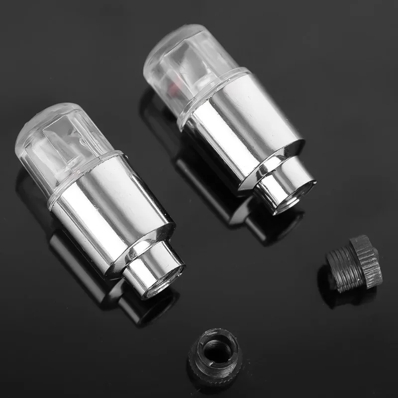 8/4/1Pcs Tire Valve Cap Lights LED Tire Lights for Car Air Valve Caps with Lights for Motorcycles Bicycles Electric Vehicles