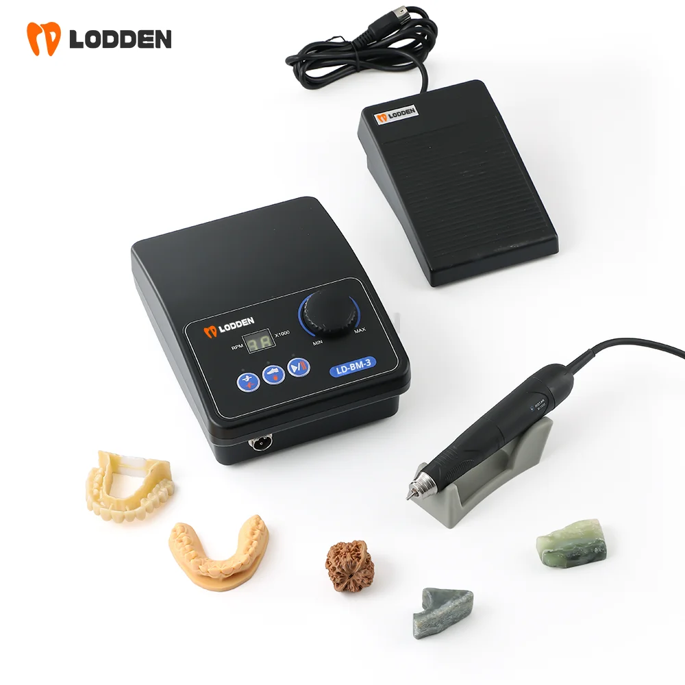 LODDEN Brushless Micrmotor Dental Equipment Prime And HP Handpiece 50000rpm Speed for Odontologia Lab Grinding Tools