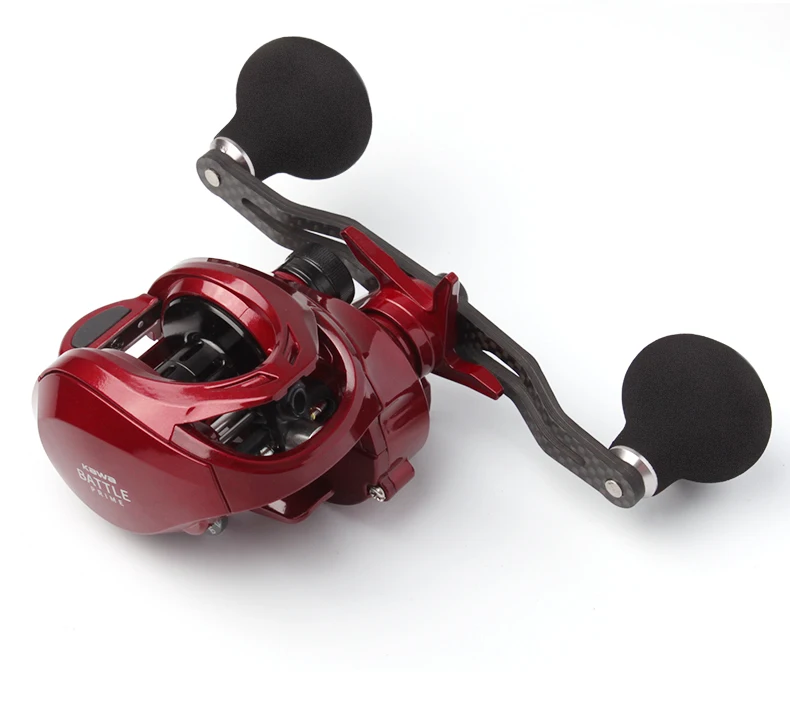 Kawa Neuer Angelrollengriff aus Kohlefaser mit EVA-Knopf, Länge 120mm, Größe 7x4 und 8x5mm für D/S Salzwasser-Angelzubehör – Detail 11