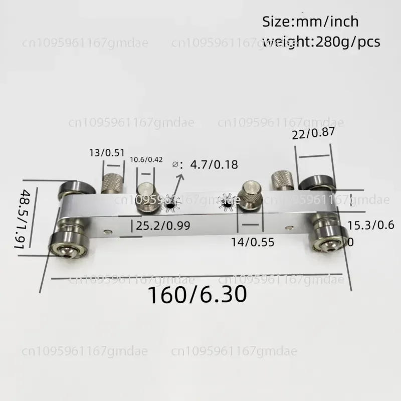 Adjustable string pillow grinder bakelite guitar string pillow piano bridge DIY size grinding tool piano pillow piano code