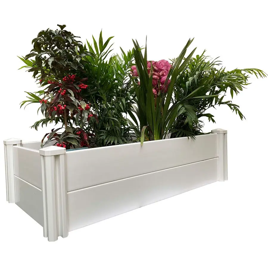 

2 виниловые приподнятые грядки без винтов для садоводства, вольеры для щенков и многое другое