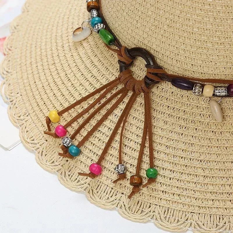 

Summer Of Straw Hat Girl Beach Outing Sun Hats Bucket Hats Internet-famous Sun Protection Hats Solar Hats