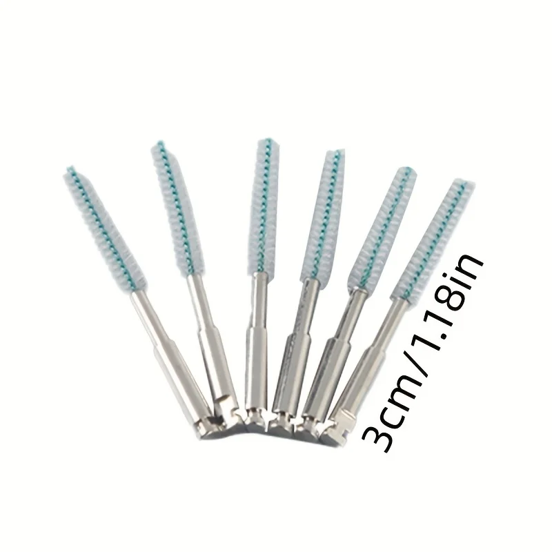 

10 шт., щетка для чистки корневых каналов, полировка, чистая профилактическая гигиена, межзубные щетки для зубов, одноразовое механическое оборудование