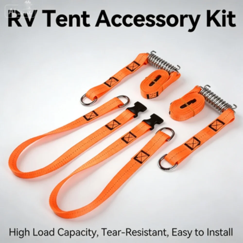 

Комплект износостойких крепежных ремней-натяжителей для тентов и маркиз для автодомов и кемпинга, тип: автомобильные запчасти и аксессуары