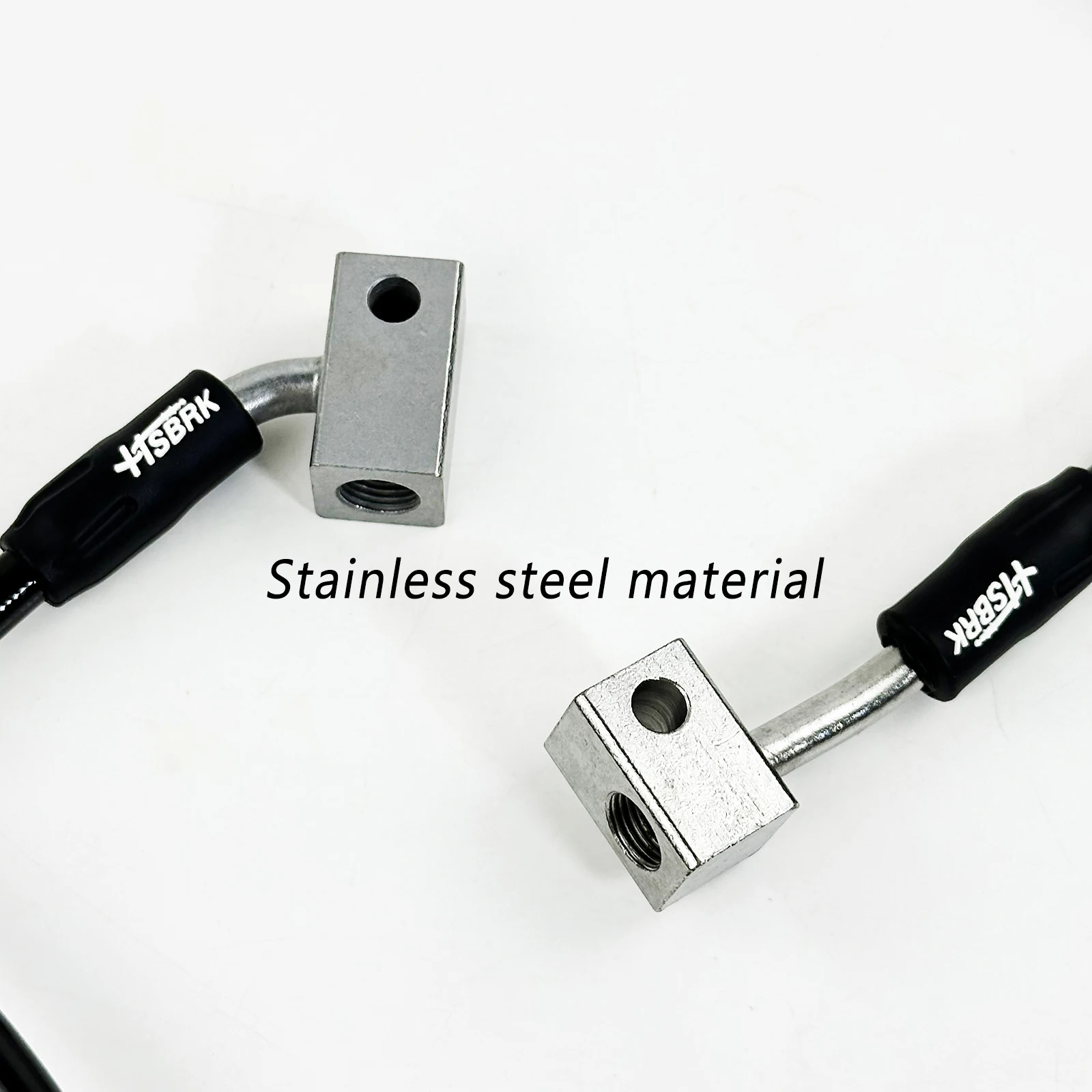 0.2-50M Black Stainless Steel Braided PTFE Brake Oil Hose Kit M10*1.0mm High Performance Car Motorcycle Modification Brake Line