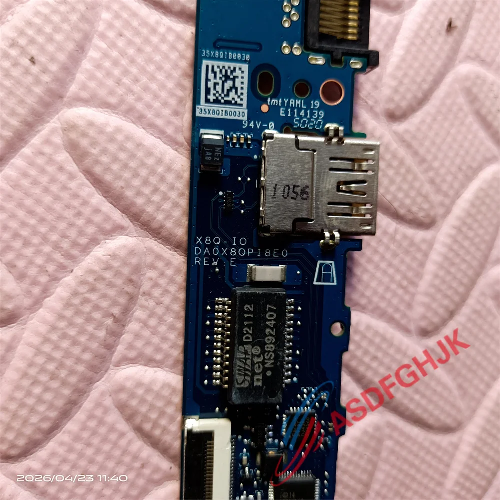 For HP 440 450 G8 G9 G10 USB small board network card port DA0X8QPI8C0 8D1 8E0 8D0 tested OK