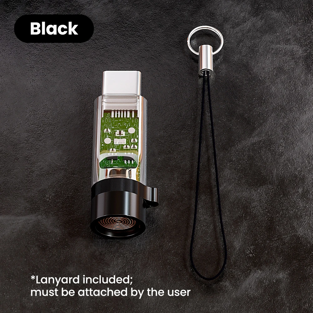 Tragbarer Mini Typ-C Handy-Zigarettenanzünder-Adapter, Windfester Outdoor-USB-C-Zigarettenanzünder für iPhone 15 16 17