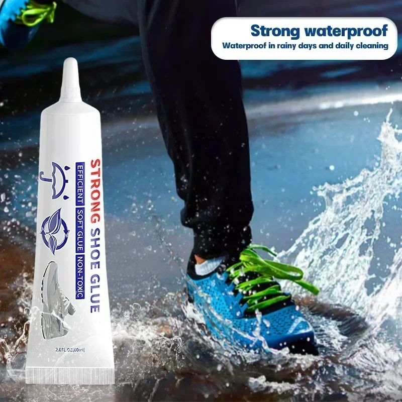 2026 New Strong Shoe Glue - Universal Waterproof Fast Repair Adhesive For Sneakers, Boots & Leather Shoes