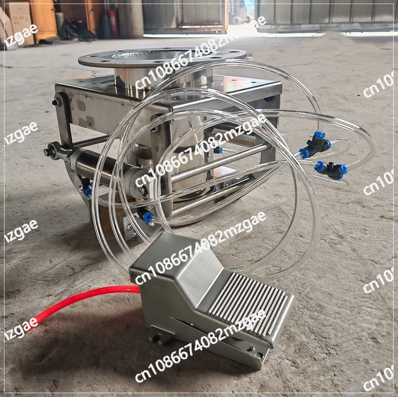 Customizable quantitative packaging tape weighing foot stepping high efficiency small bag woven bag clamp pneumatic bag clamp