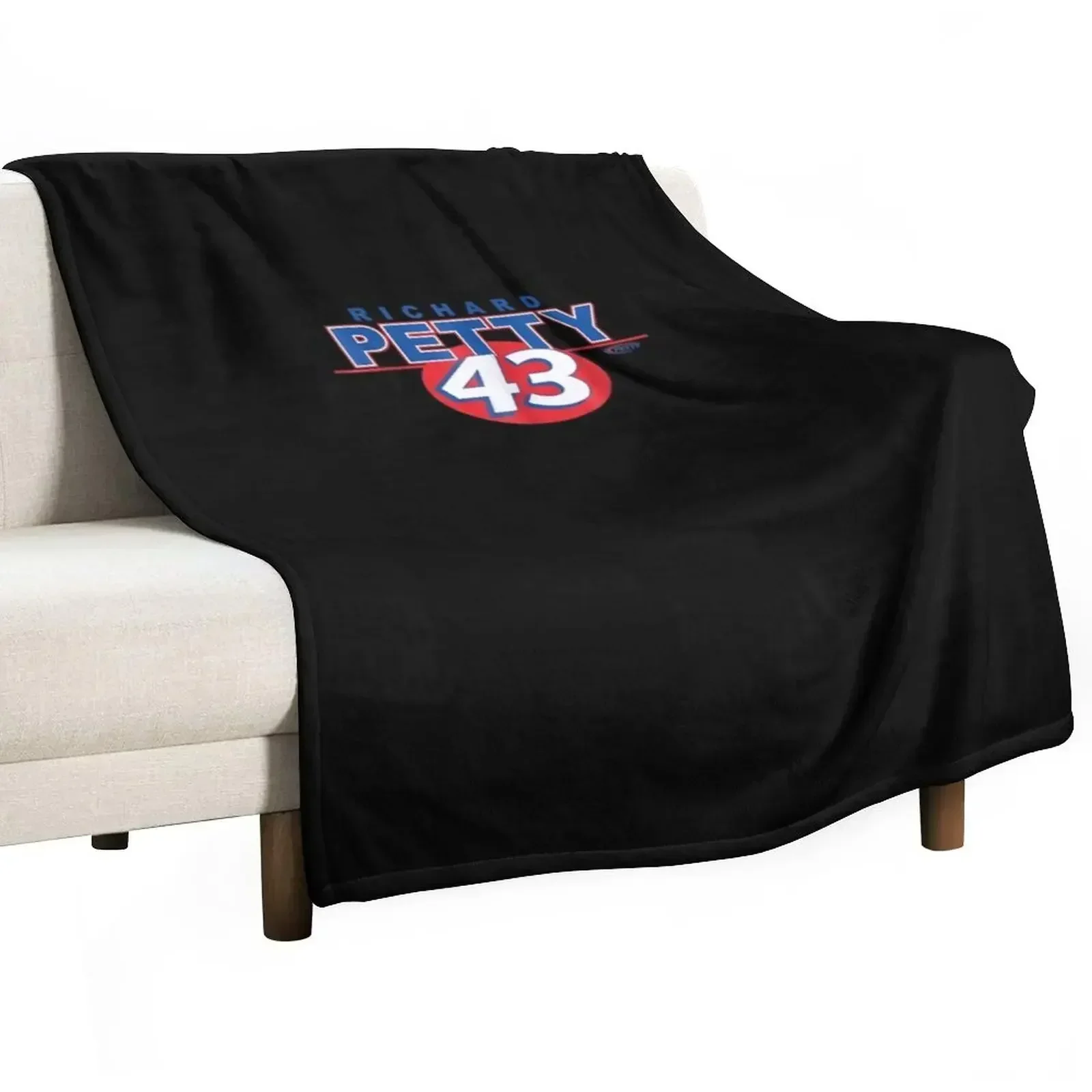 Mens Richard Petty Line Throw Blanket Winter beds Camping Blankets