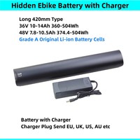 36V Hidden Ebike Battery 36V 10Ah 10.4Ah 11.6Ah 12.8Ah 14Ah for Ezego Commute Int Unisex Gents Trail Destroyer II Macwheel