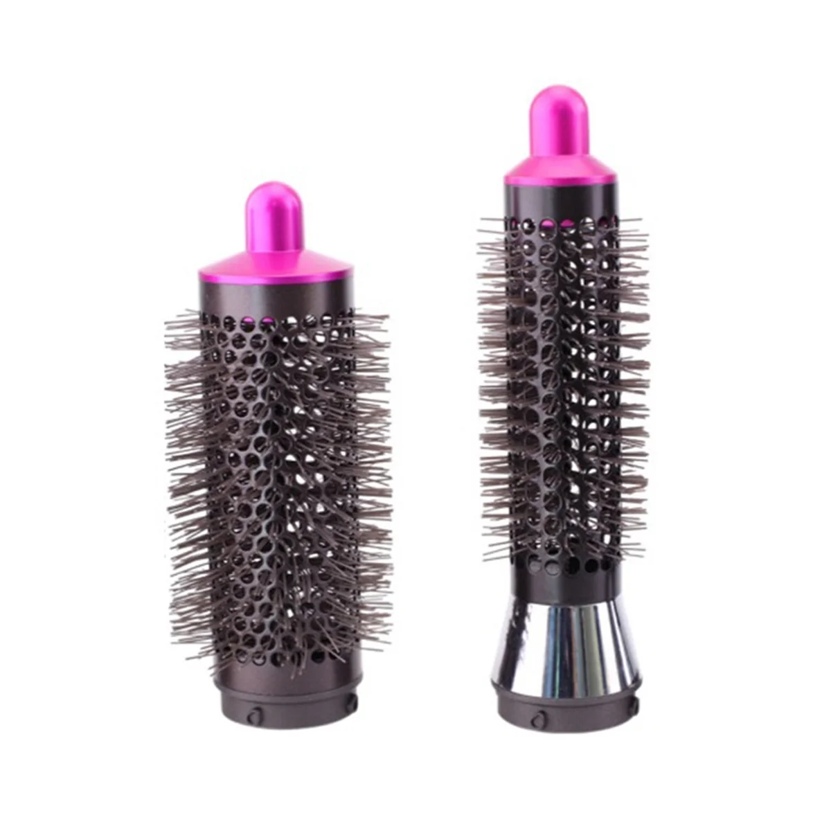 

2Pcs Round Volumizing Brush for Dyson Airwrap Hair Styler Limp Flat Hair Volumizer Attachment Tool B