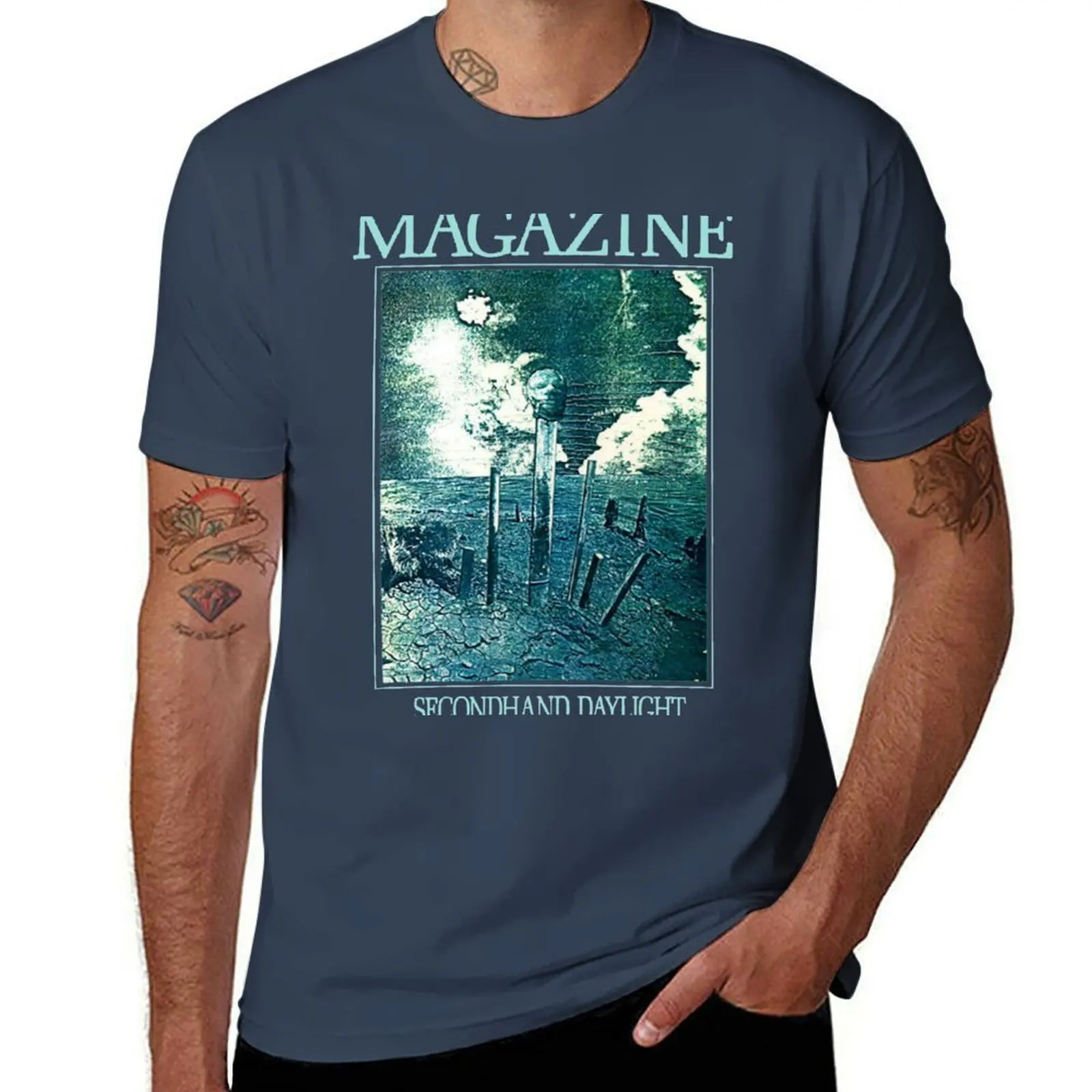 

Magazine - Secondhand Daylight T-Shirt Active Sports Short Sleeve Cotton Shirt