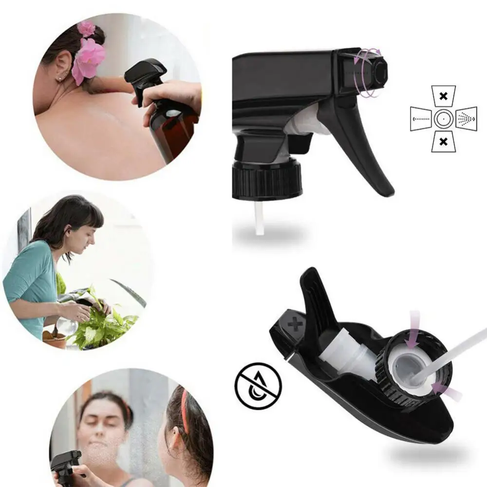 10Pcs Mist Spray Nozzle Replacement Sprayer Head Top for 28/410 Bottle Plant Watering Flowers Home Garden Supplies BPA Free