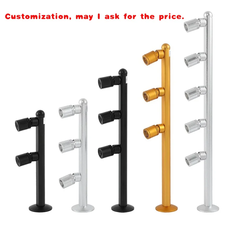 custom.Rotating Jewelry Showcase Spotlight 2w 3w 5w LED Counter Display Light Vertical Cabinet Exhibition Spot
