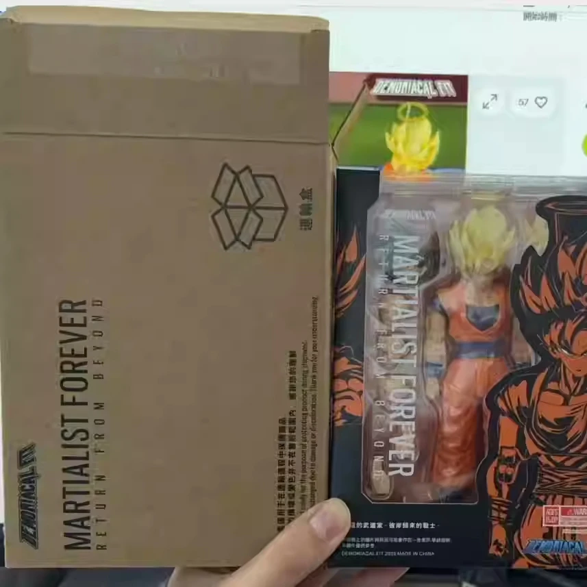 Figura de acción Demoniacal Fit Dragon Ball Goku 3,0 Body Martialist Forever Dbz Warrior de la otra costa modelo juguetes regalos