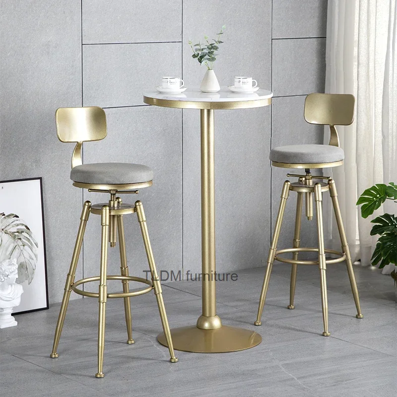 High Design Chair Cushions Bar Table Barstool Kitchen Island Minimalist Bar Stool Waiting Mainstays Taburete Alto Furnitures