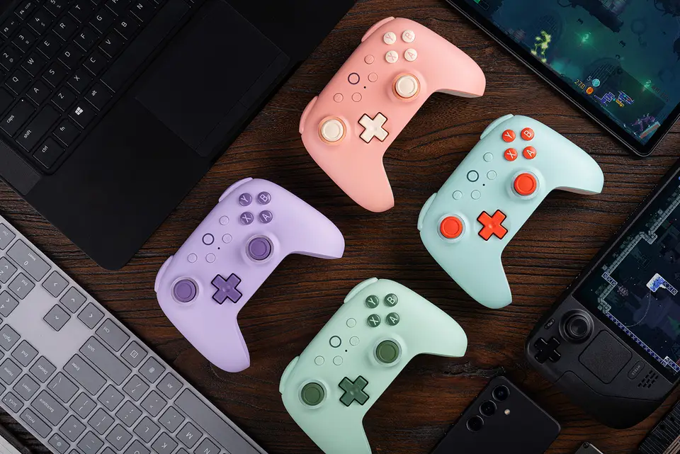 8BitDo - جديد Ultimate 2C وحدة تحكم ألعاب لاسلكية 2.4G بعصا تحكم بتأثير هول لكمبيوتر Steam Deck Raspberry Pi أندرويد - 2