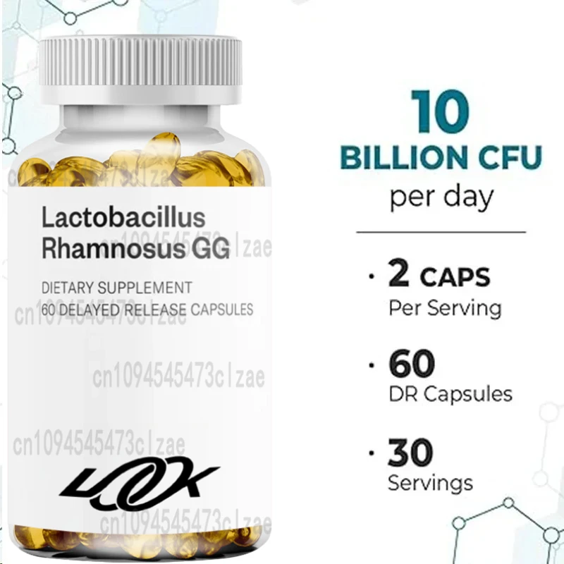

Лактобакцилус - Пищеварение и иммунитет - Микробный безгромный и глютен - 60 капсул
