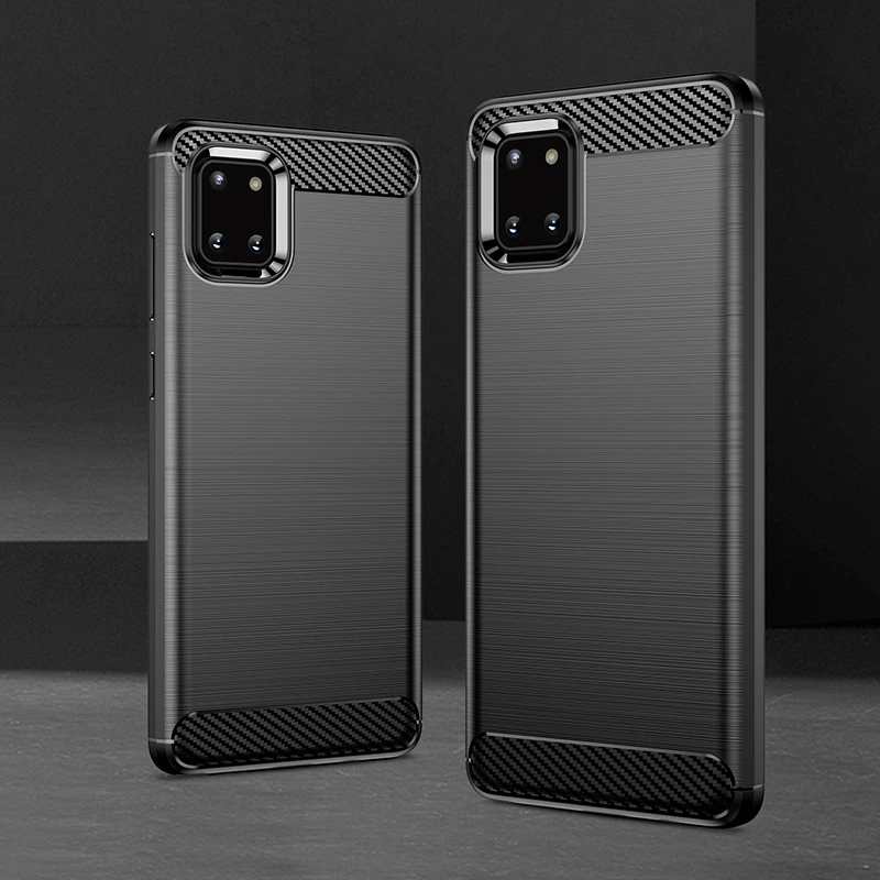 For Case Samsung Galaxy Note 10 Lite Cover For Samsung Note 10 Lite Coque Bumper Soft TPU Case For Samsung Note 10 Lite Fundas
