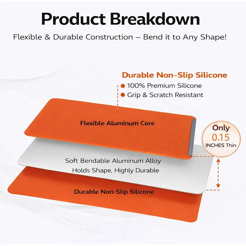 

Portable Foldable Silicone Phone Holder That Can Be Freely Bent Into Any Shape Adjustable At Multiple Angles Liberates Hands New