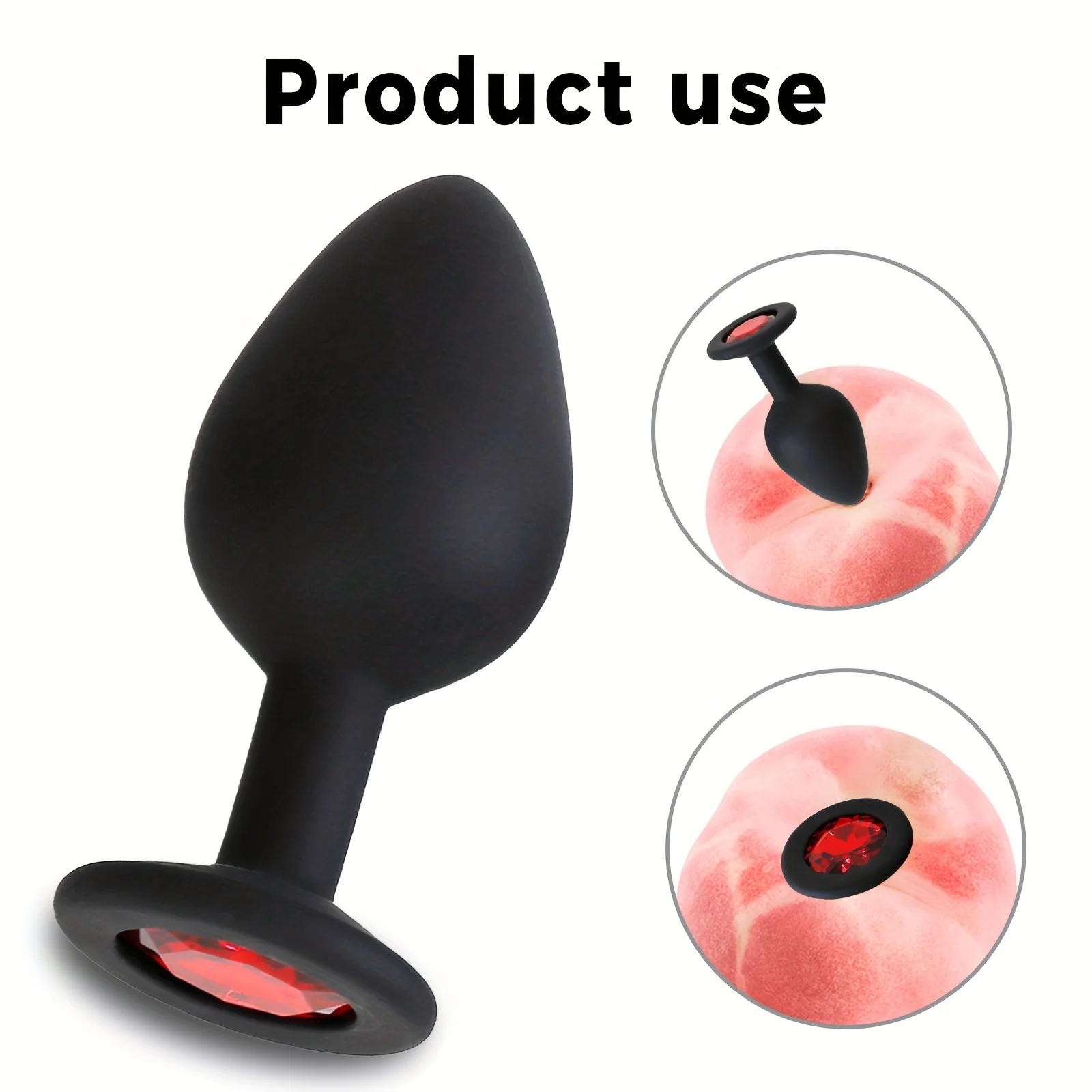 3pcs Silicone Anal Plug Anal Butt Plug Trainer Kit Sex Toys Adult Erotic Supply Prostate Massager Bullet Vibrator for Prostate