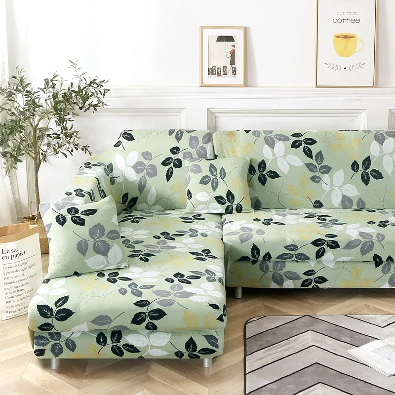 New Corner Sofa Cover Elastic Couch Cover For Sofa Sectional L Shaped Arm-sofa Cover Chaise Longue Stretch Sofa Slipcover