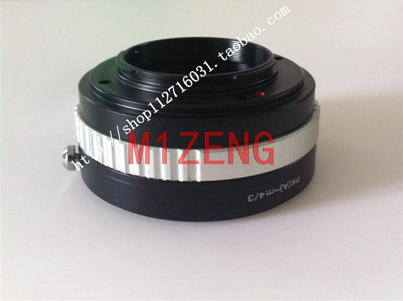 Pentax PK Lens to pentax a da Adapter ring for Panasonic GH1 gh4 GF1 GF3 gf5 gf6 GX1 GX7 EPL5 EM5 EM1 EM10 E-PM2 camera