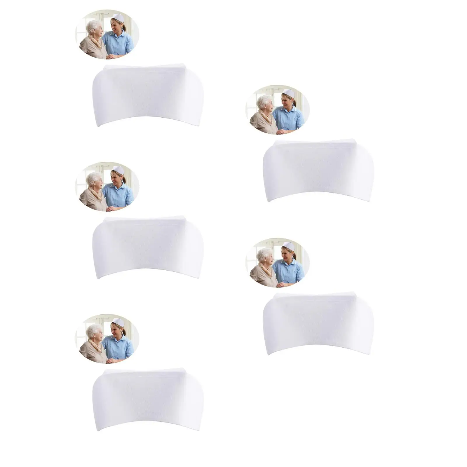 

5 шт., 5 упаковок, аксессуары для медсестер, повязки на голову, кепка медсестры, костюм для женщин, кепки, женские шапки