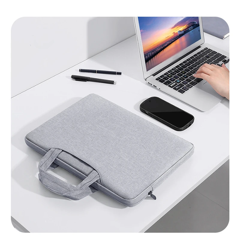 حقيبة كمبيوتر محمول للأعمال المحمولة مقاس 14 15 بوصة حقيبة كمبيوتر محمول حقائب كمبيوتر محمول لحقيبة ماك بوك لحمل hp Funda Sleeve #5