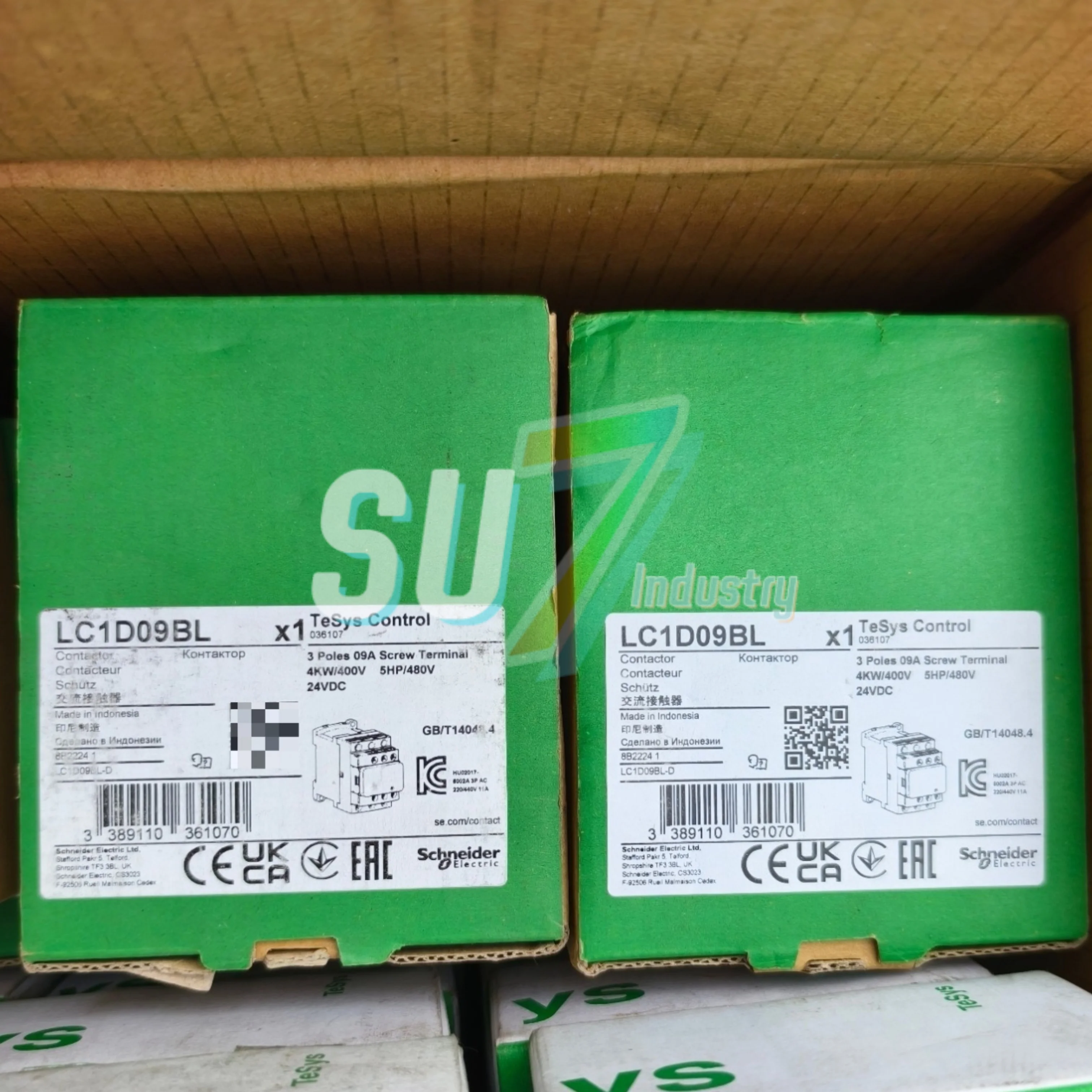 접촉기 새로운 원본 LC1D096BL LC1D09BL LC1D32BDC