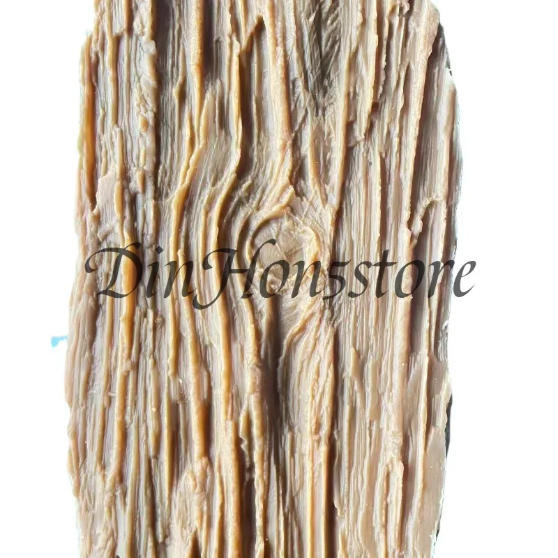 Cement imitation wood grain tree grain bark texture imprinting mold imitation stone fake tree making tool model