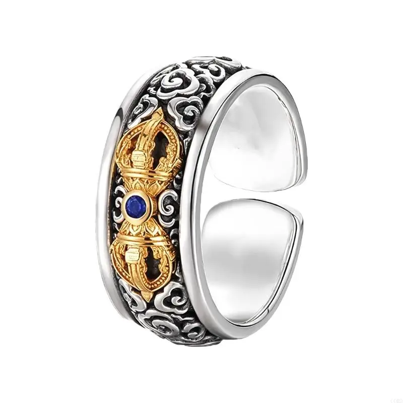 cord-elegante-anillo-cobre-ajustable-tradicional-budista-vajra-art-accesorios-para-dedos