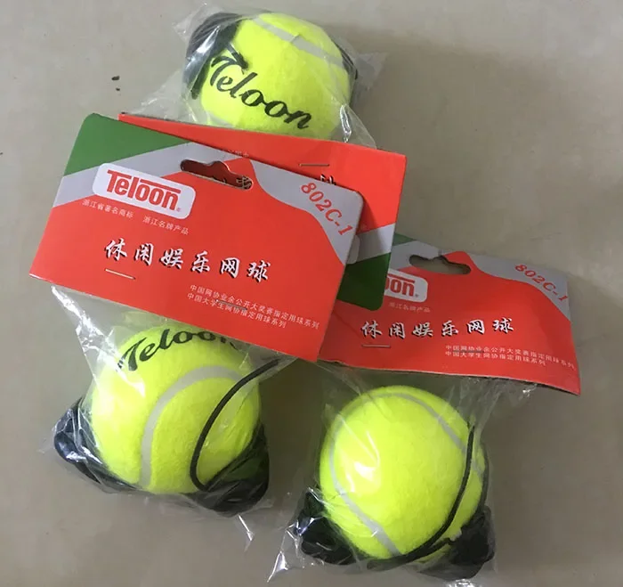 High Quality Tennis Balls Practice Training Ball with Elastic Rope Sports Toys Kids Outdoor Games Durable For Beginners Teenages