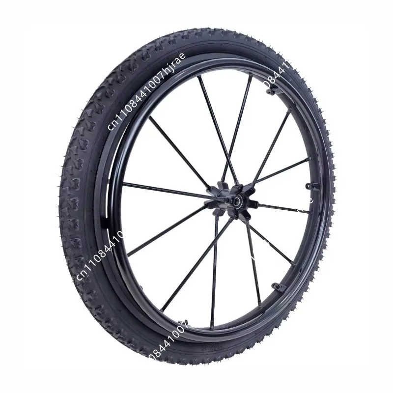 24*1.95 Inflatable Off Road Tire Light Aluminum Rear Wheel Replacement Accessories For Mobility Wheelchair Driving Parts